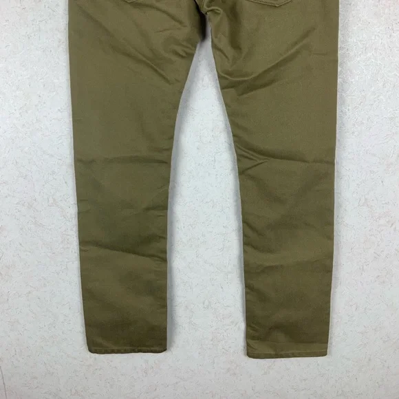 Levi’s boys olive green slim fit jeans fall - Picture 6 of 8